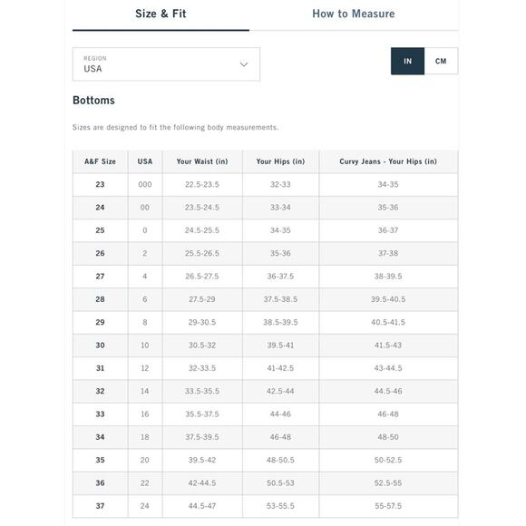 New ABERCROMBIE Curve Love High Rise 90s Relaxed Jean Dark SIZE 28 Regular - Picture 9 of 9